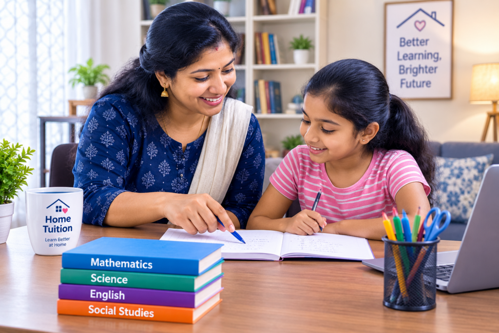 Home Tuitions in Hyderabad with one-to-one learning support